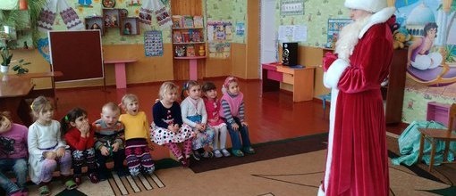 Святий Миколай в дитячому садочку